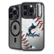 MLB Miami Marlins Game Ball iPhone 16 Pro Kickstand Case